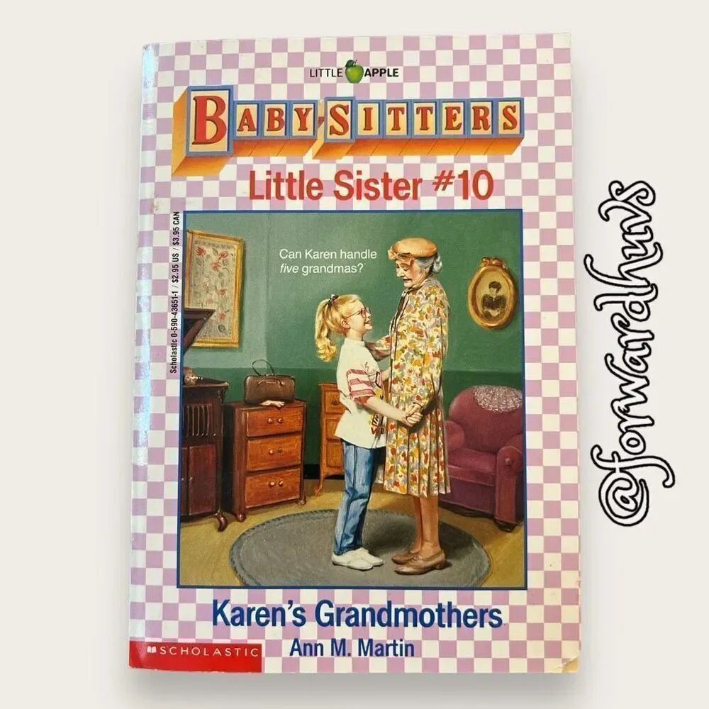 Bundle Sale 3 for $15 | Little Sister | Karen’s Grandmothers | Book #10